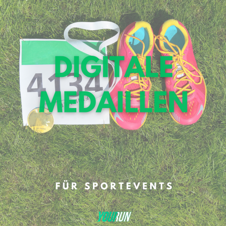 Physisch trifft Digital: Digitale Medaillen für moderne Laufevents